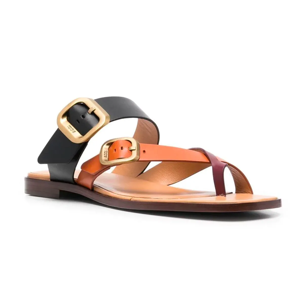 Multi Strap Leather Thongs