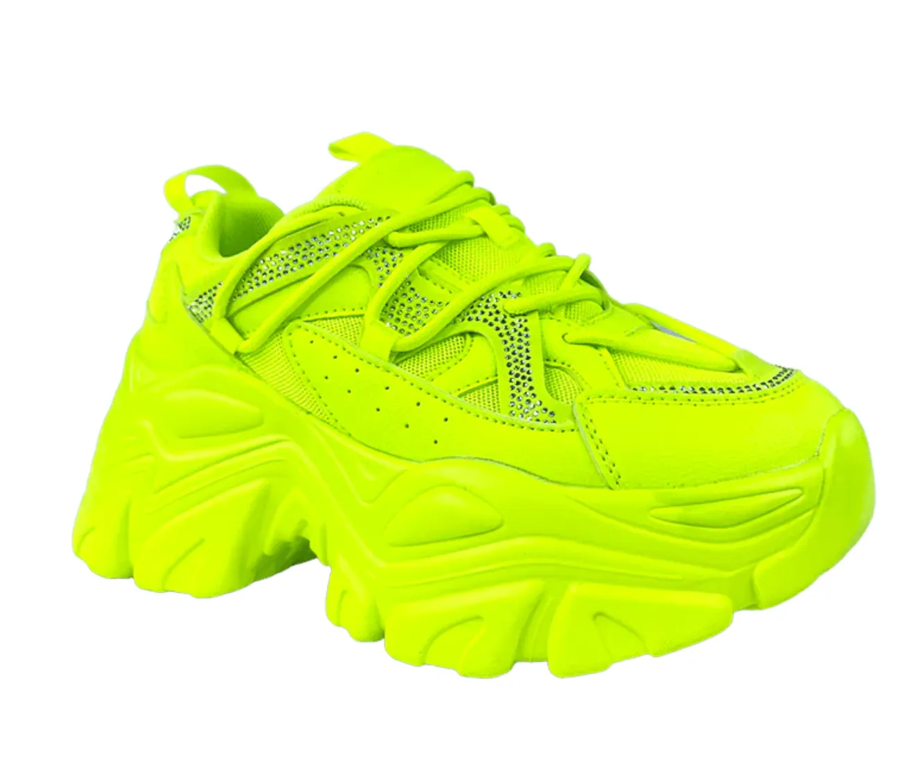 Neon Yellow Sneakers