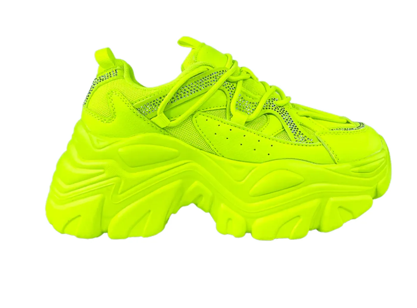 Neon Yellow Sneakers