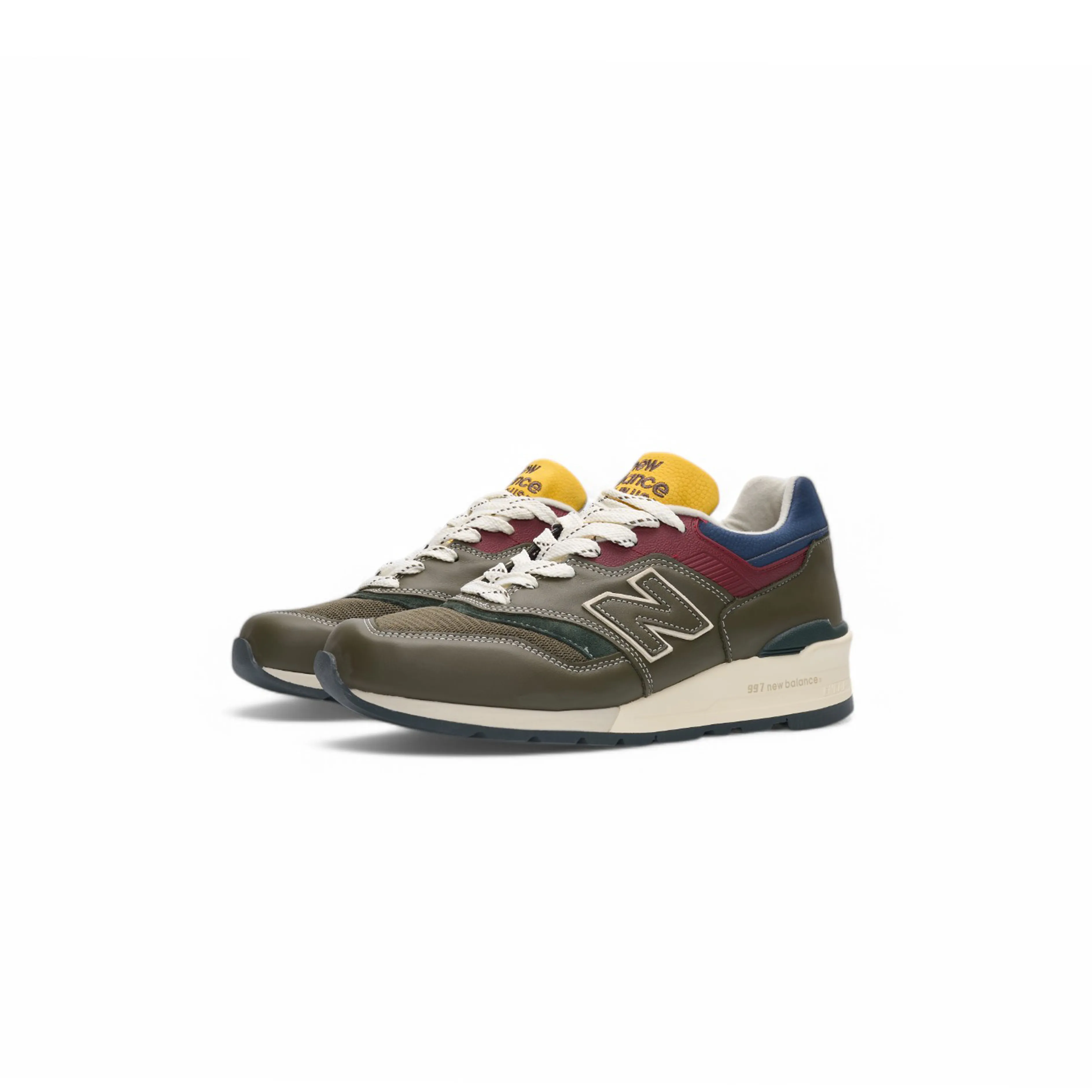 New Balance 997 MiUSA Aimé Leon Dore Dark Moss Angora