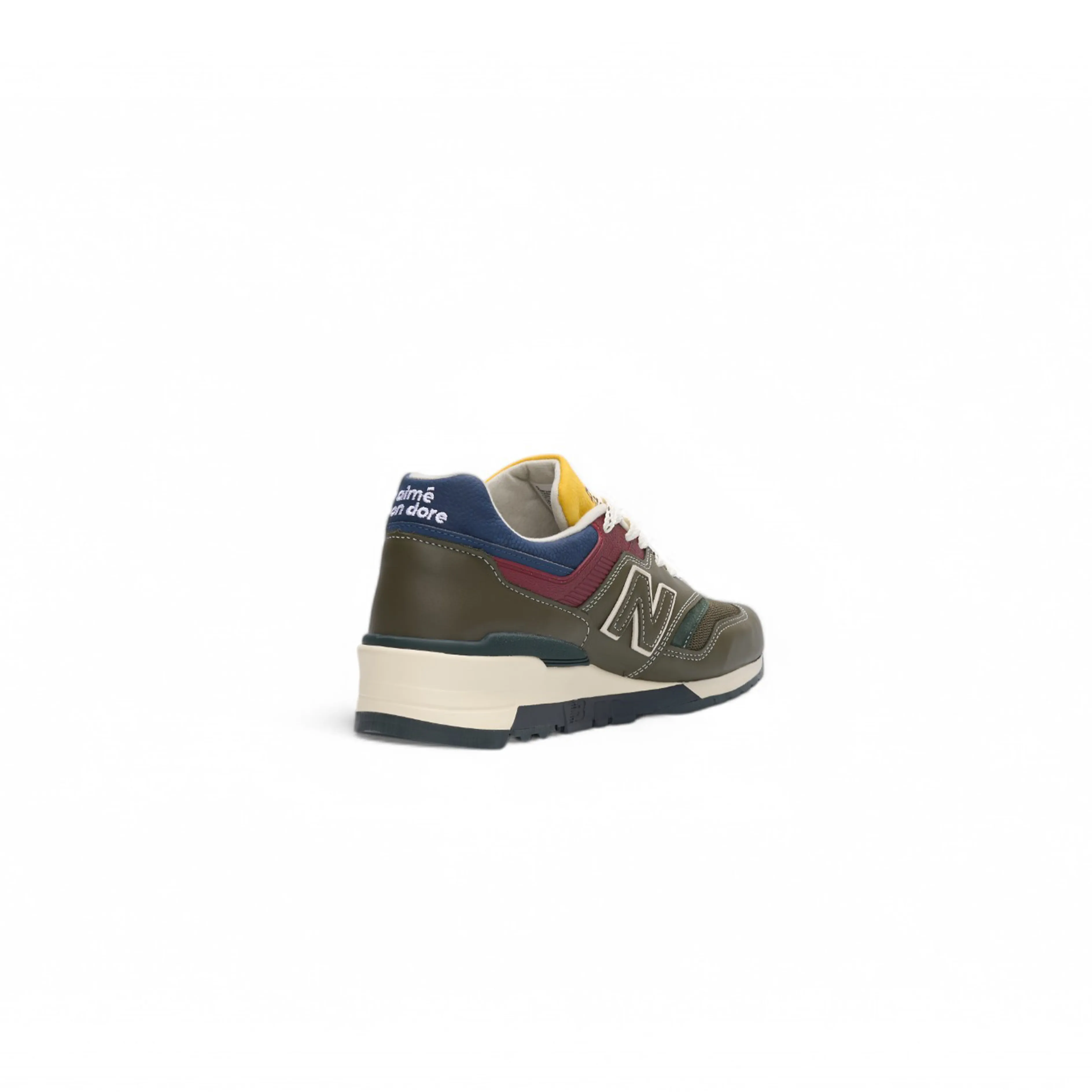 New Balance 997 MiUSA Aimé Leon Dore Dark Moss Angora