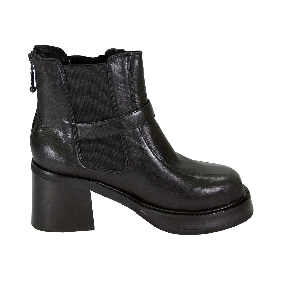 PEERAGE Ricky Men's Medium Width Leather Boots