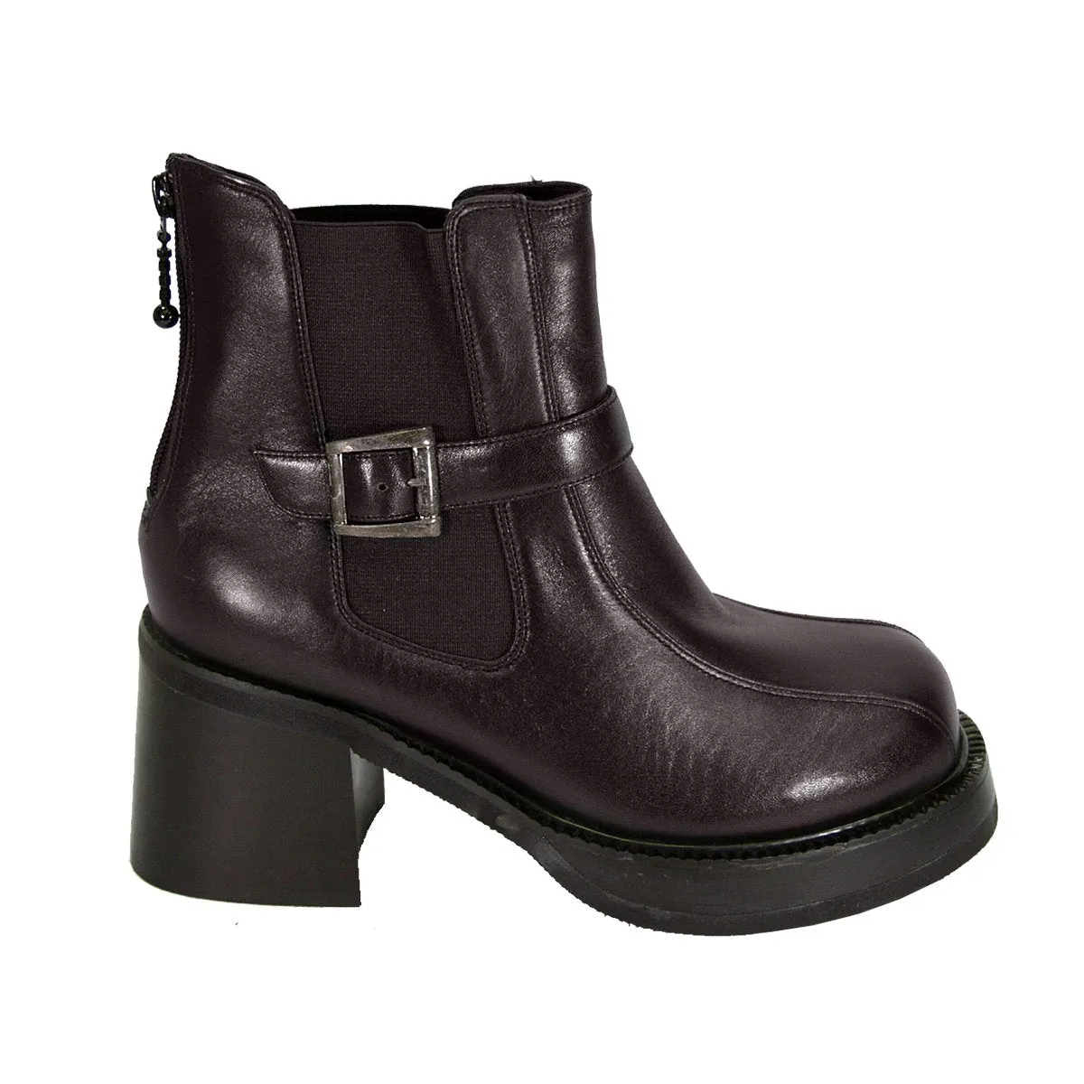 PEERAGE Ricky Men's Medium Width Leather Boots