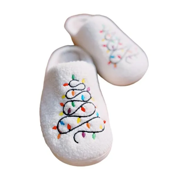 Precious Lit Coziest Holiday Slippers