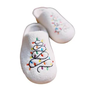 Precious Lit Coziest Holiday Slippers