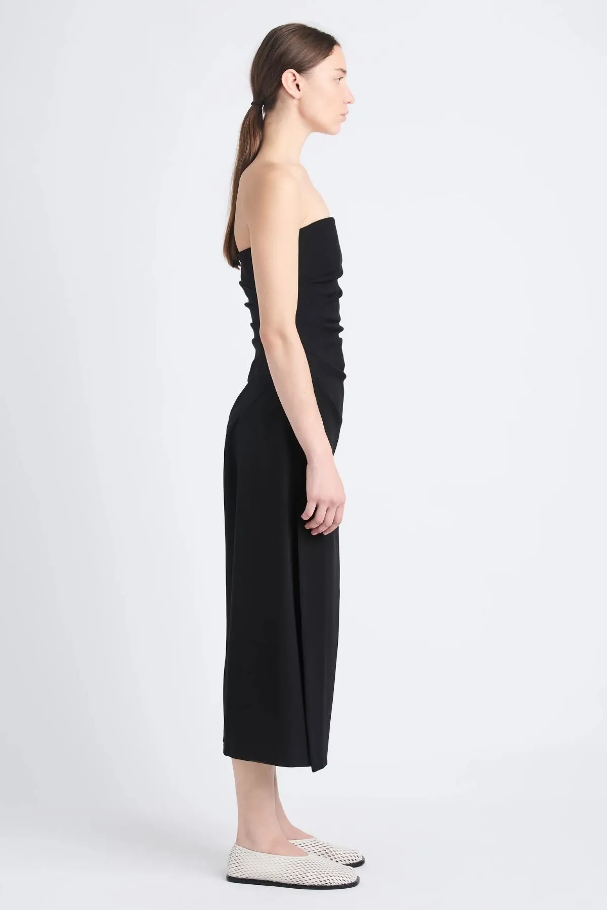 Proenza Schouler Shira Strapless Dress - Black