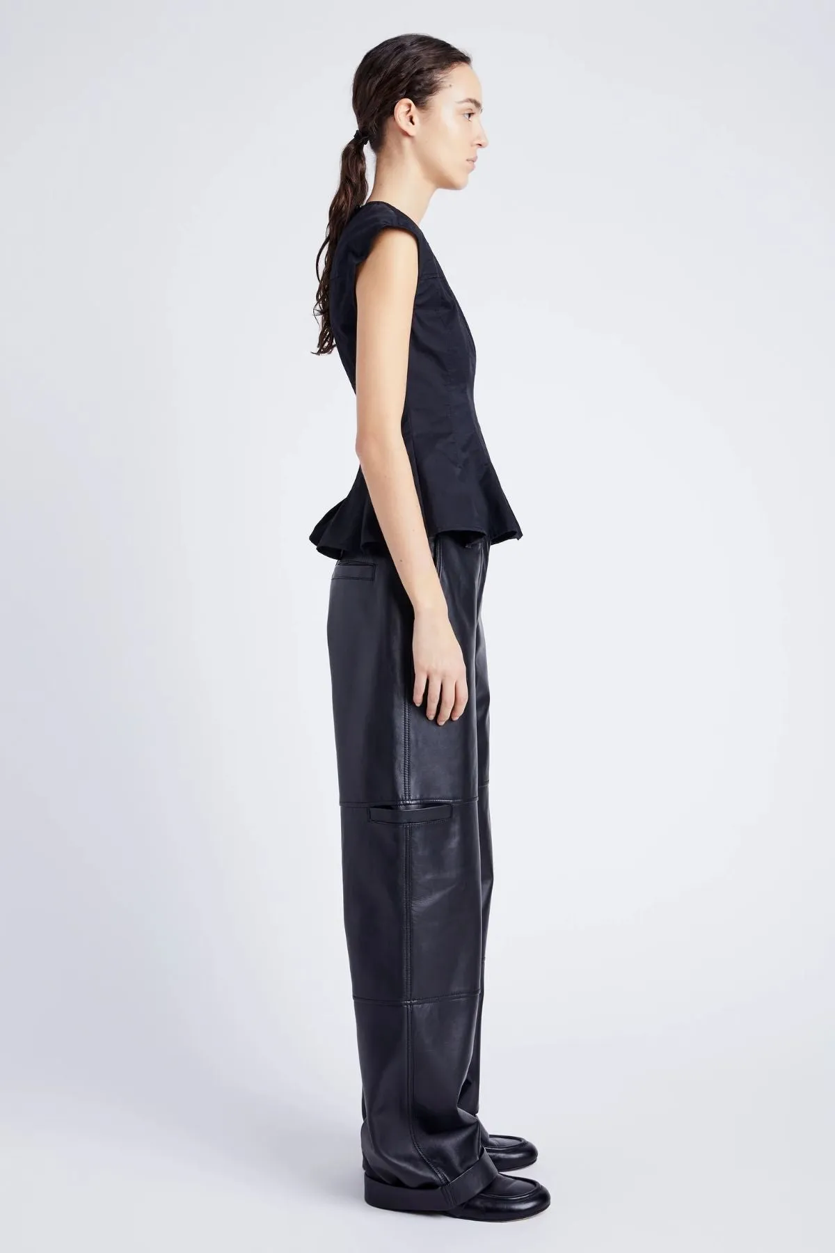 Proenza Schouler White Label Felix Top - Black