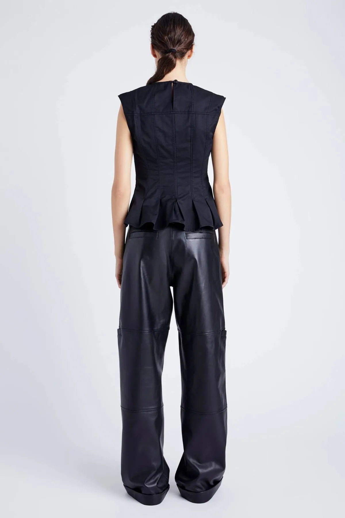 Proenza Schouler White Label Felix Top - Black