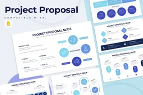 Project Proposal Infographic Google Slides Template
