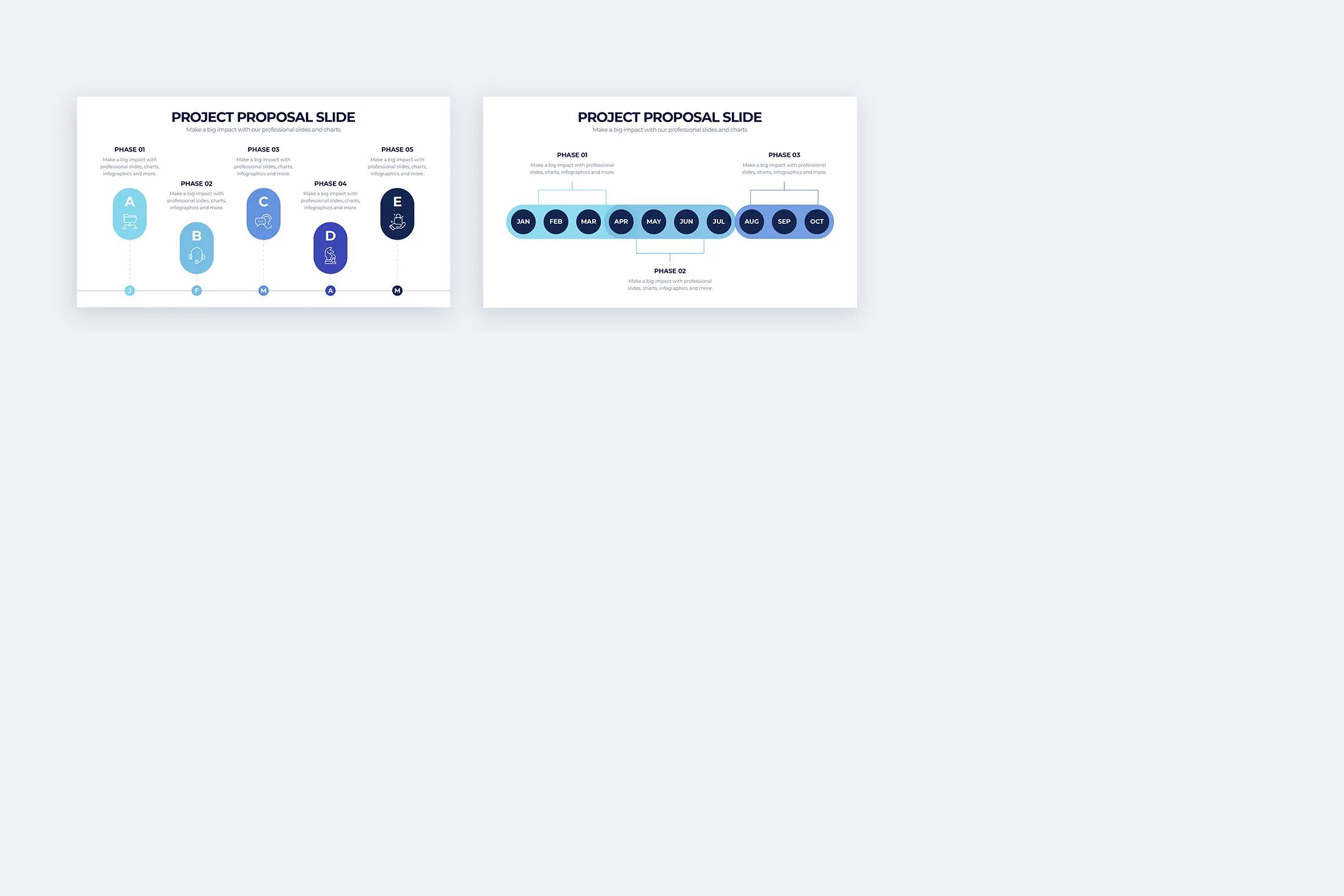 Project Proposal Infographic Google Slides Template