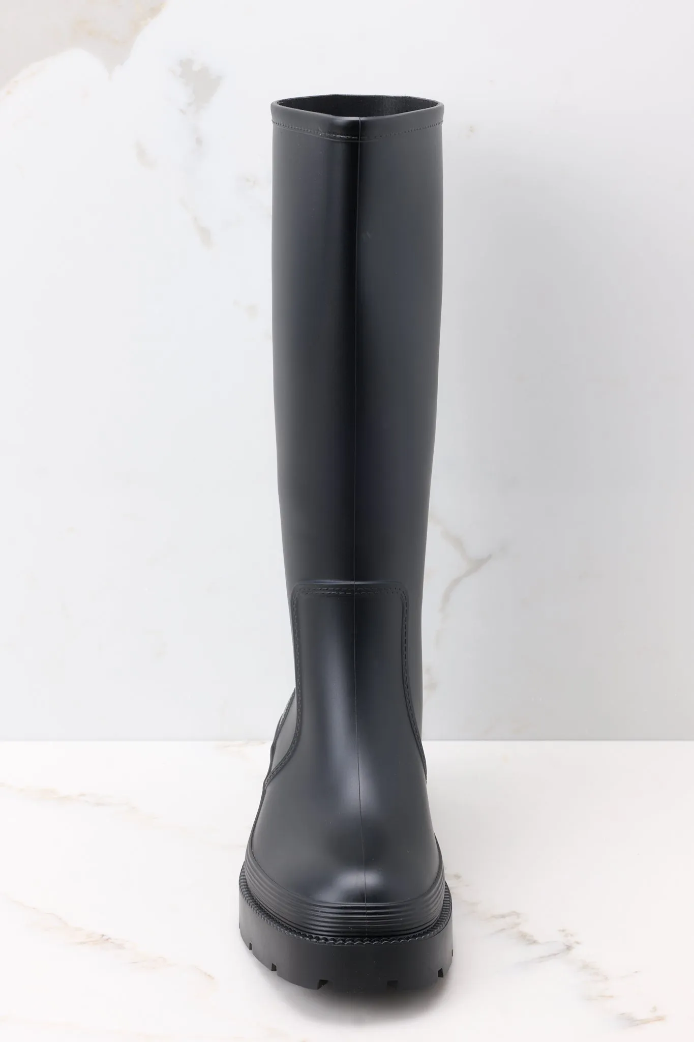 Rainy Day Black Boots