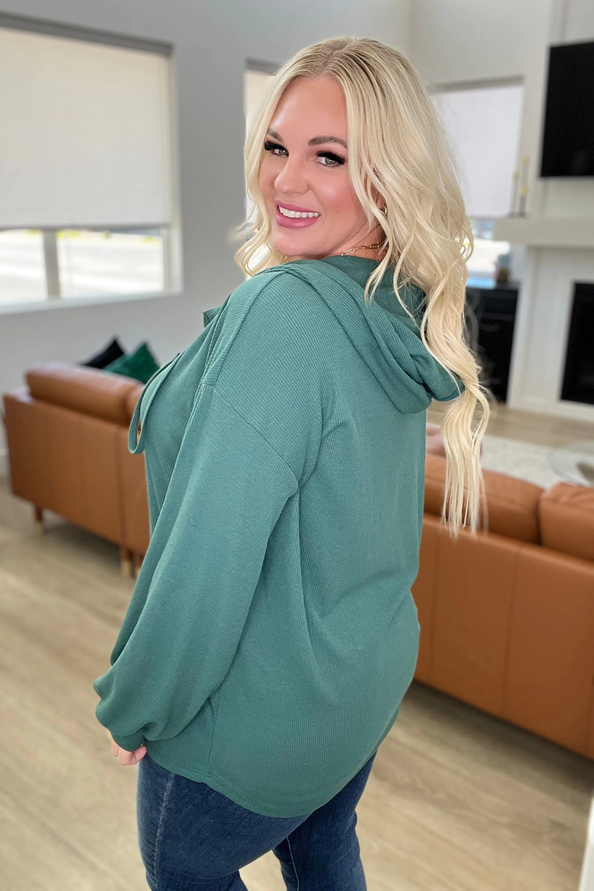 Rainy Day Henley Hoodie