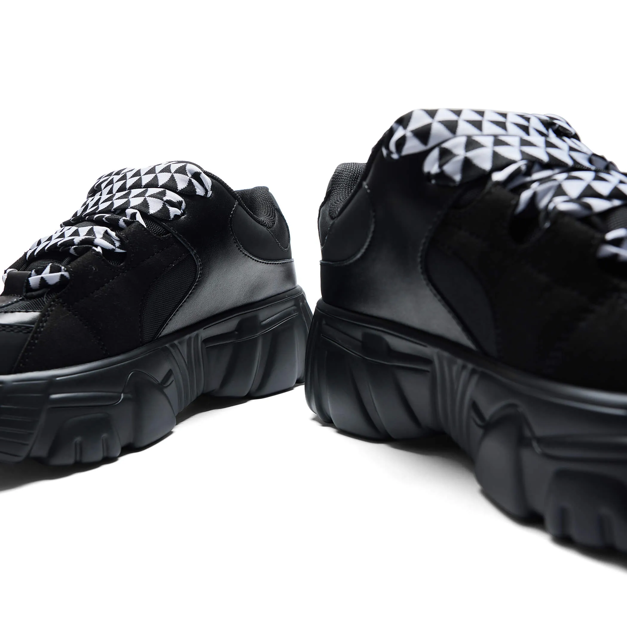 Ricta Flip Chunky Trainers - White Lace