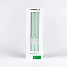 ROUND LUXURY LACES 120cm - PASTEL GREEN