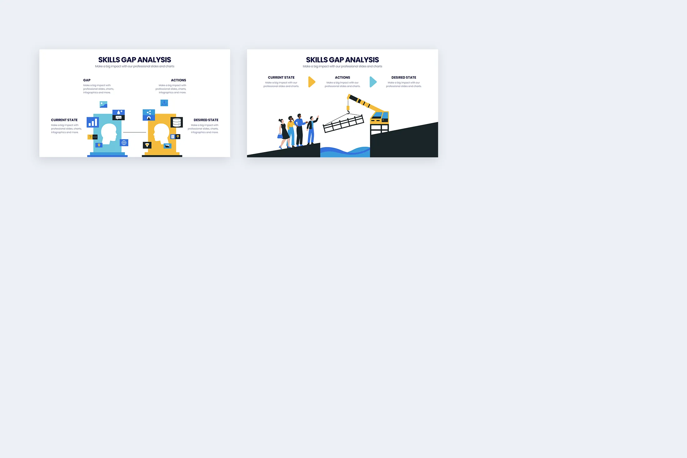 Skills Gap Analysis Google Slides Infographic Template