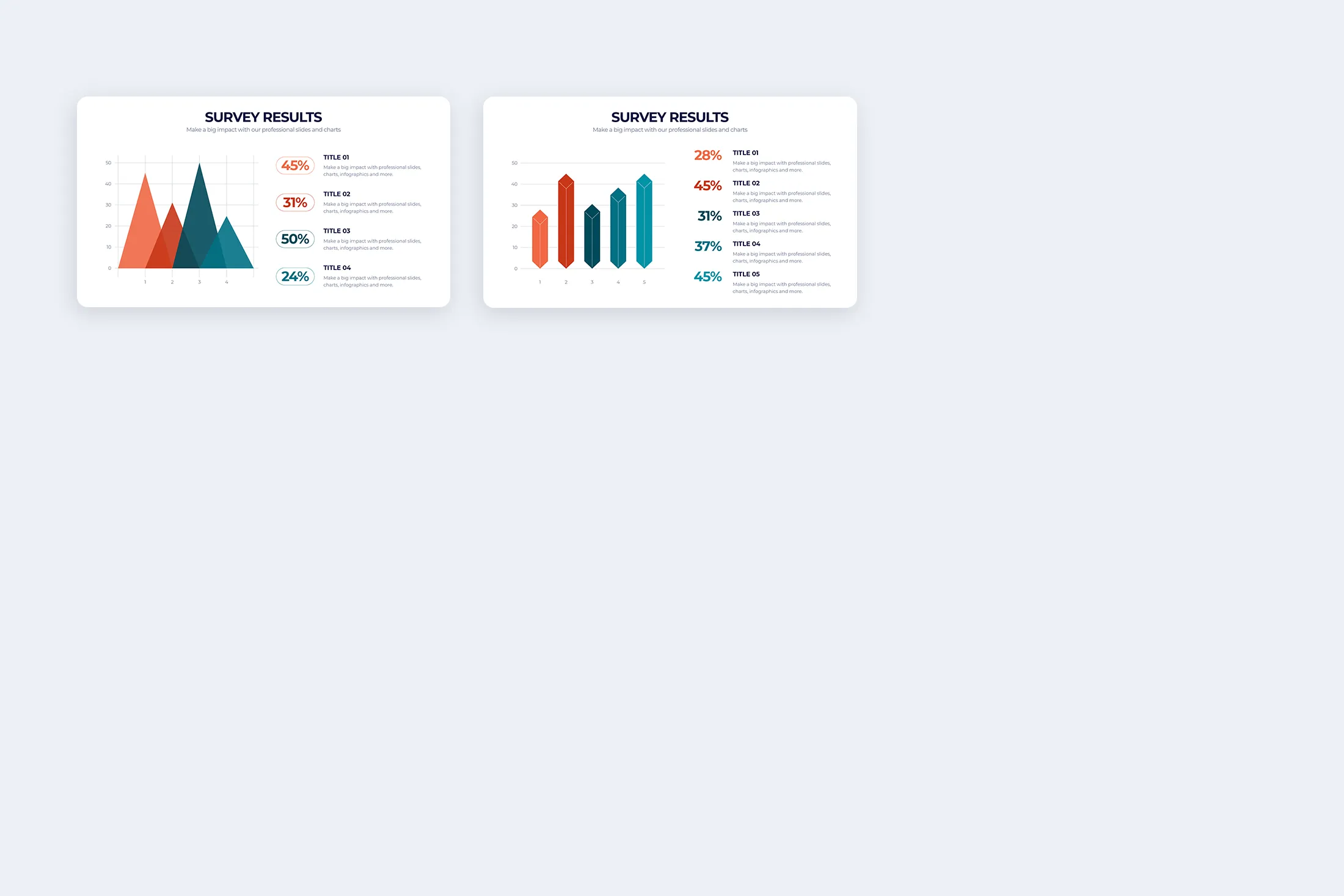 Survey Results Powerpoint Infographic Template