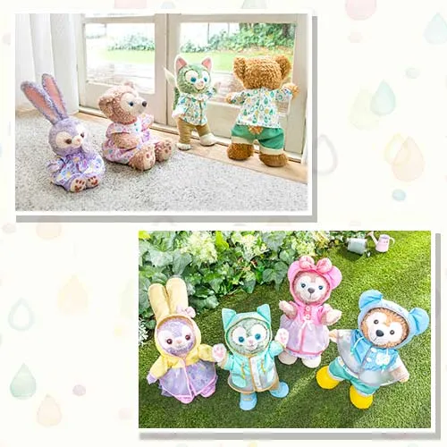 TDR - Duffy & Friends "Beautiful Rainy Day" Collection x ShellieMay Plush Toy Costume
