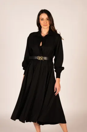 Tia maxi dress - black