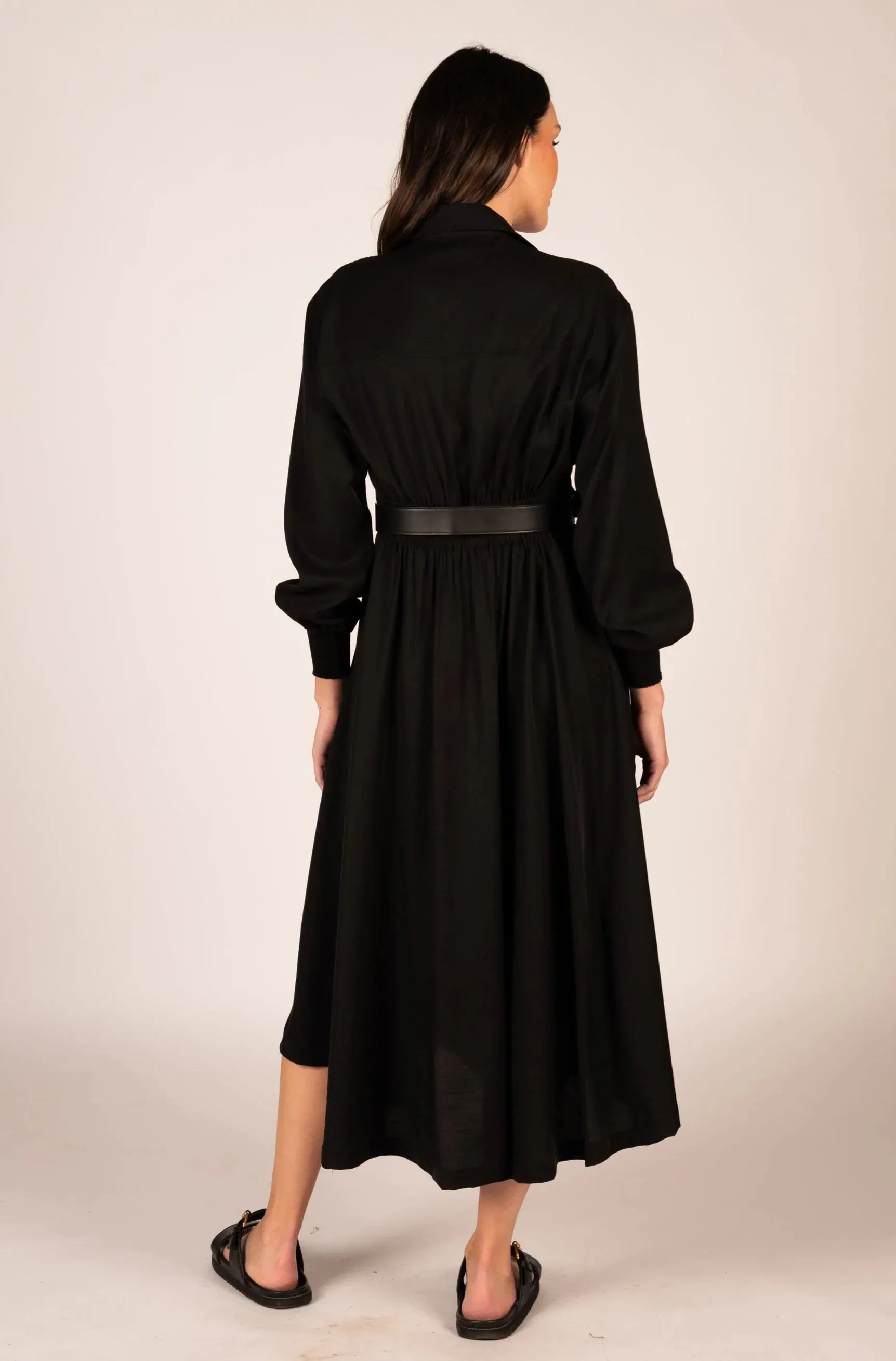 Tia maxi dress - black