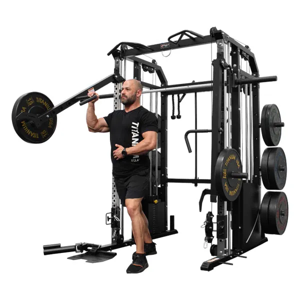 TITANIUM USA G50 FUNCTIONAL SMITH MACHINE JAMMER ARMS