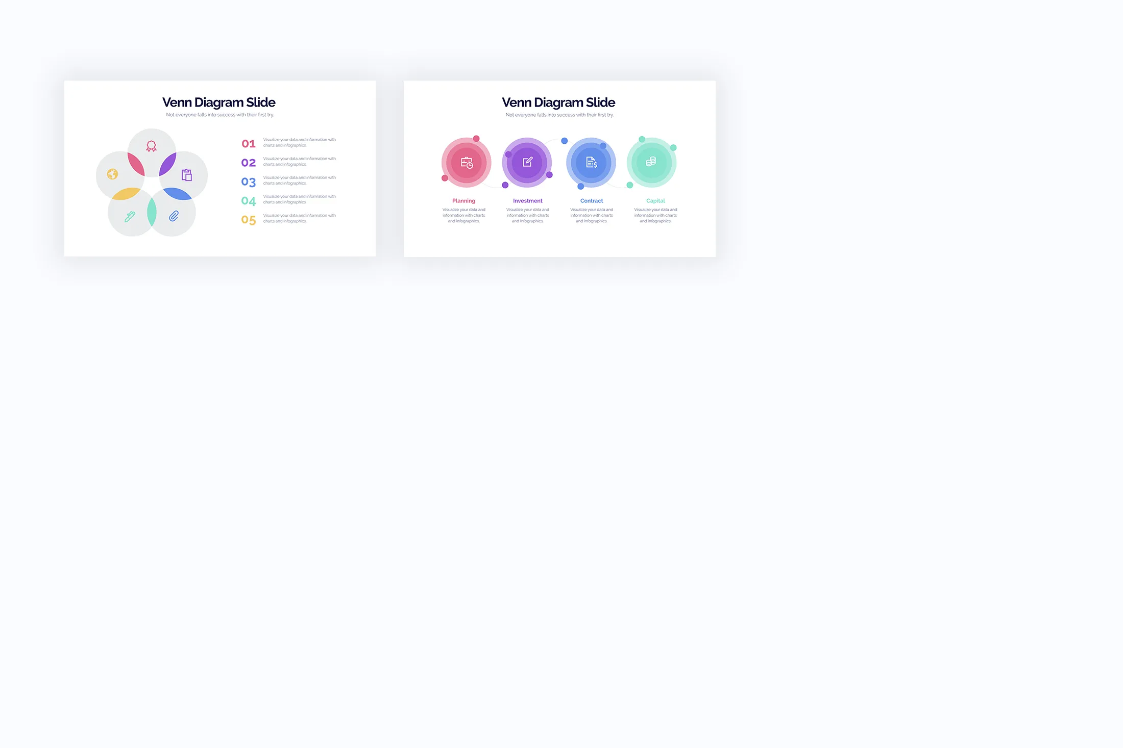 Venn Diagram Illustrator Infographics