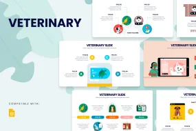 Veterinary Google Slides Infographic Template