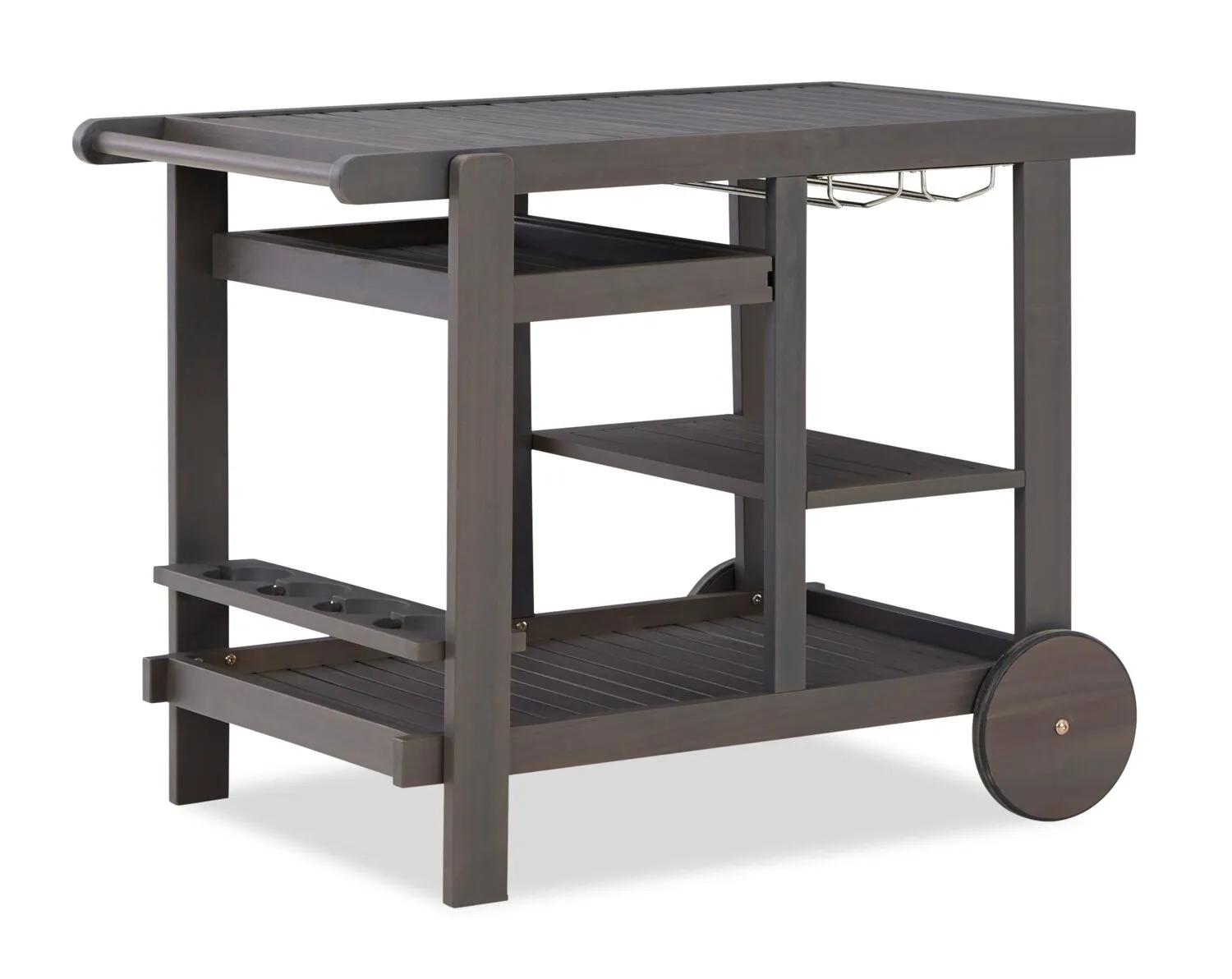 Victoria Patio Bar Cart - Grey