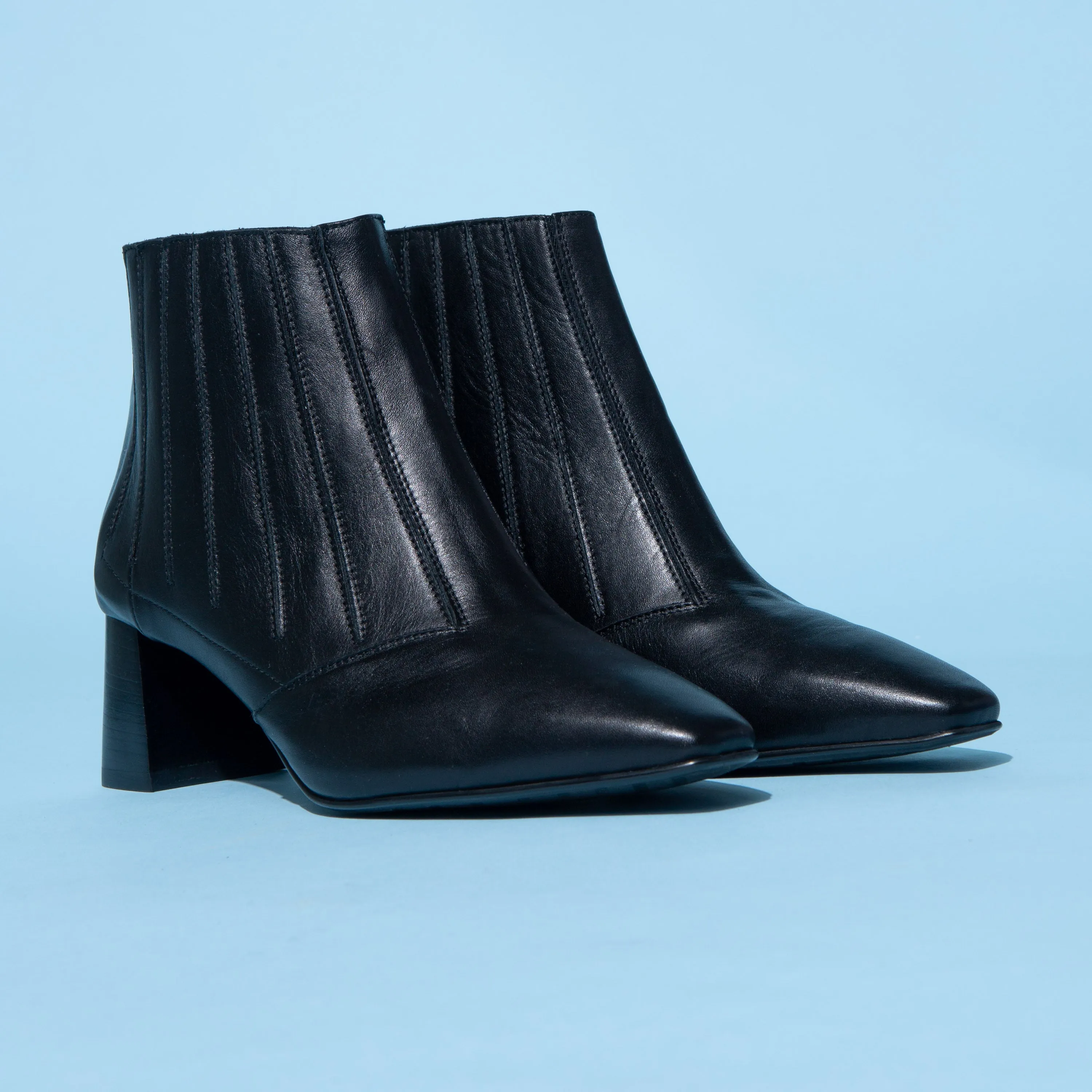 Waterproof Jane Booties Black