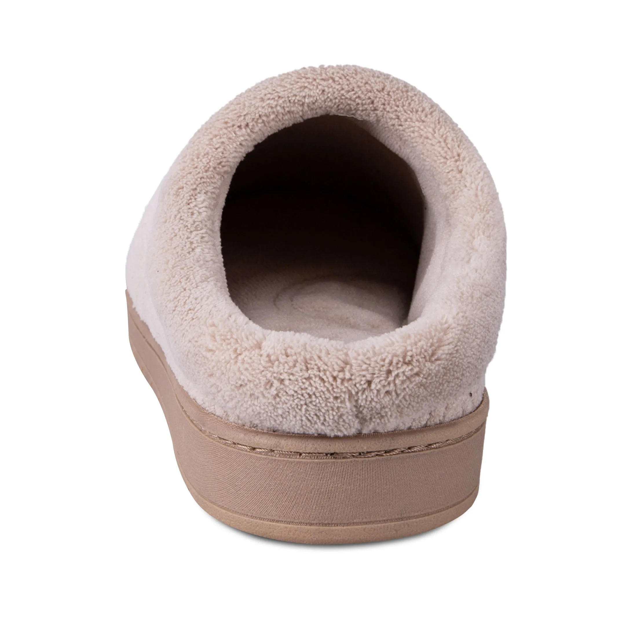 Women's Diamond Microterry Gemma Clog Slipper with Memory Foam