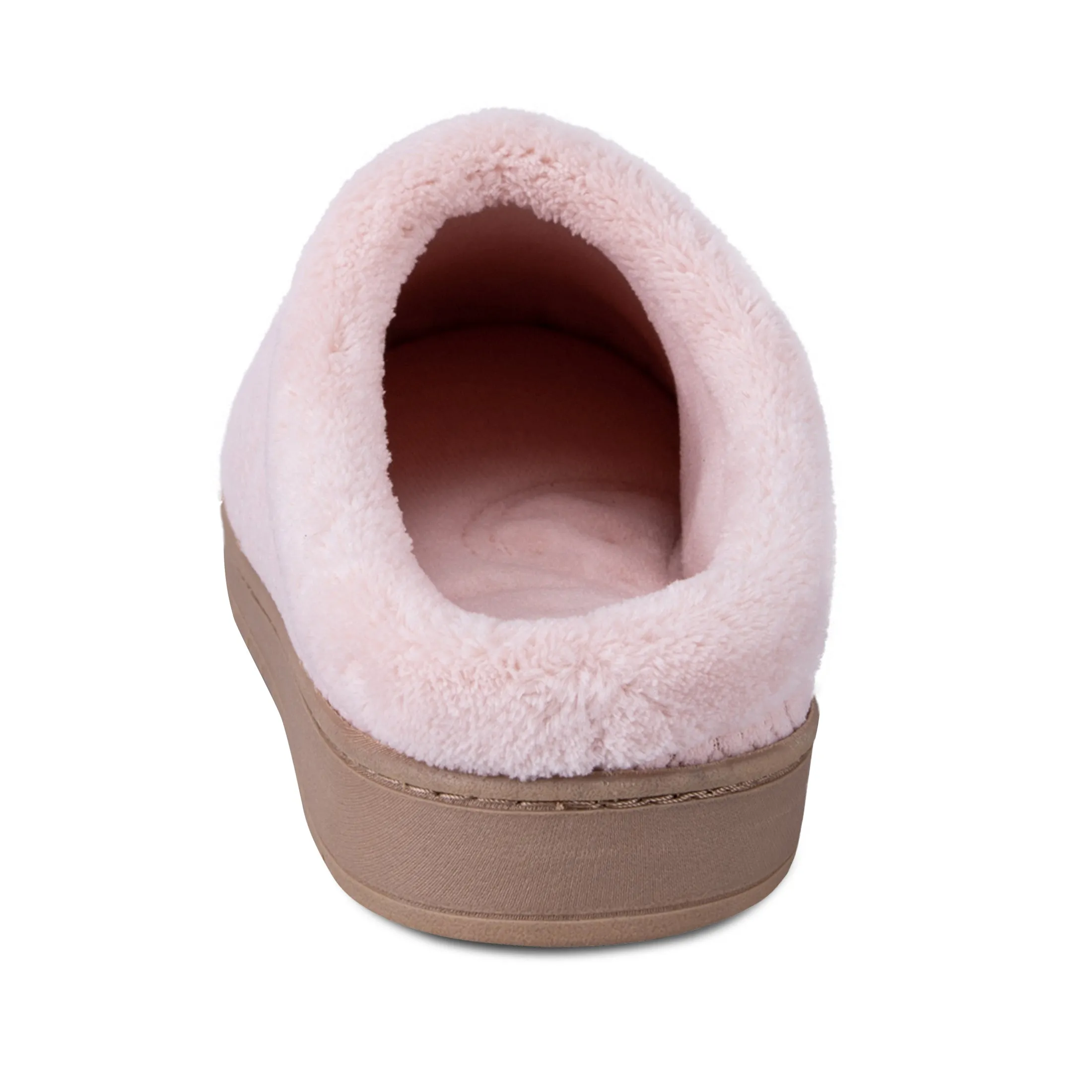 Women's Diamond Microterry Gemma Clog Slipper with Memory Foam