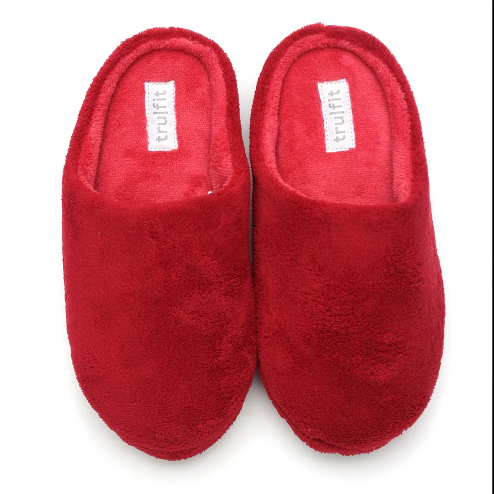 Womens Slippers Slip On Cozy Indoor Bedroom Comfortable Plush Clog Shoes