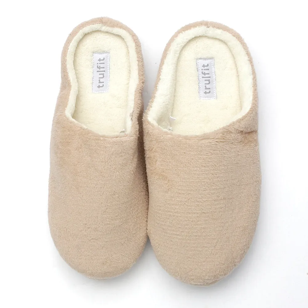 Womens Slippers Slip On Cozy Indoor Bedroom Comfortable Plush Clog Shoes